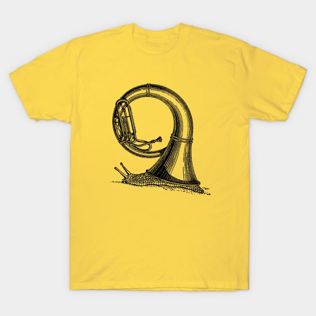 Brass snail T-Shirt by makaronx